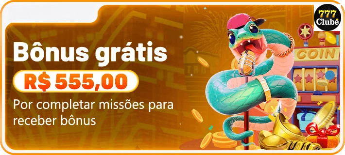 777clube — card com CTA e reforço de bônus, com hierarquia visual clara, pensado para estimular a abertura de novas